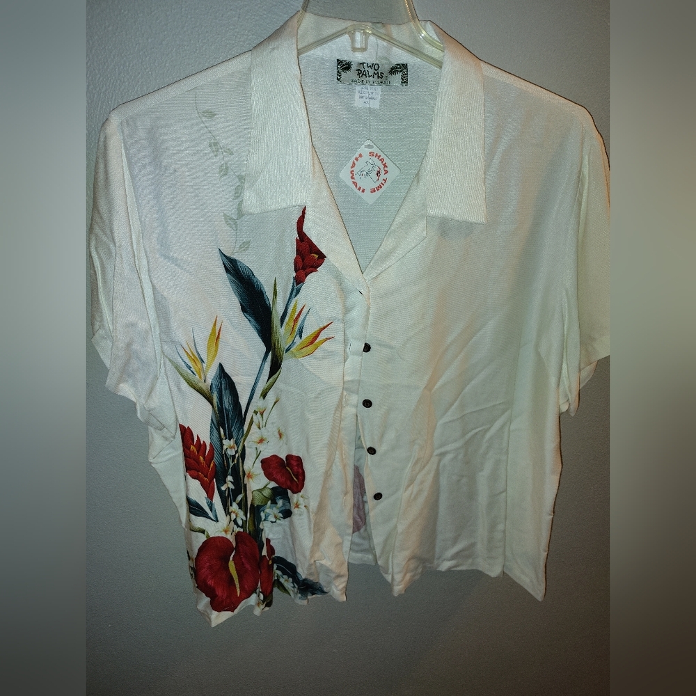 Floral Button-Up Shirt